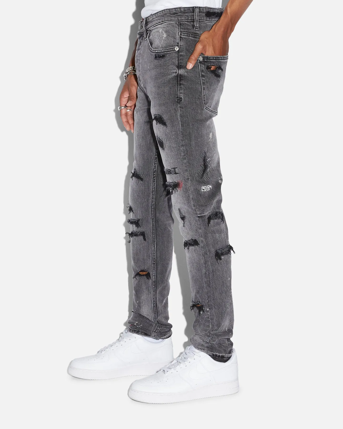 Ksubi X Juice Wrld Chitch Trashed Devil Jeans Denim