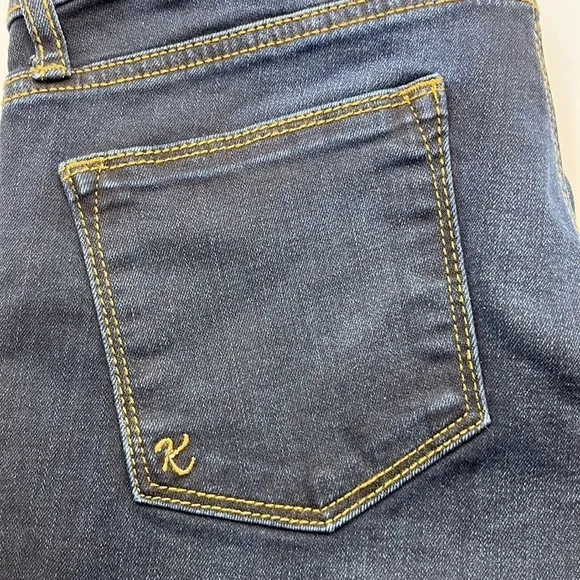 Kut From The Kloth Baby Bootcut Simmons Denim Jeans Size 8S Inseam 32&quot; NWT