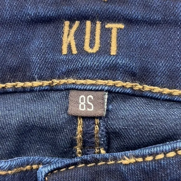 Kut From The Kloth Baby Bootcut Simmons Denim Jeans Size 8S Inseam 32&quot; NWT