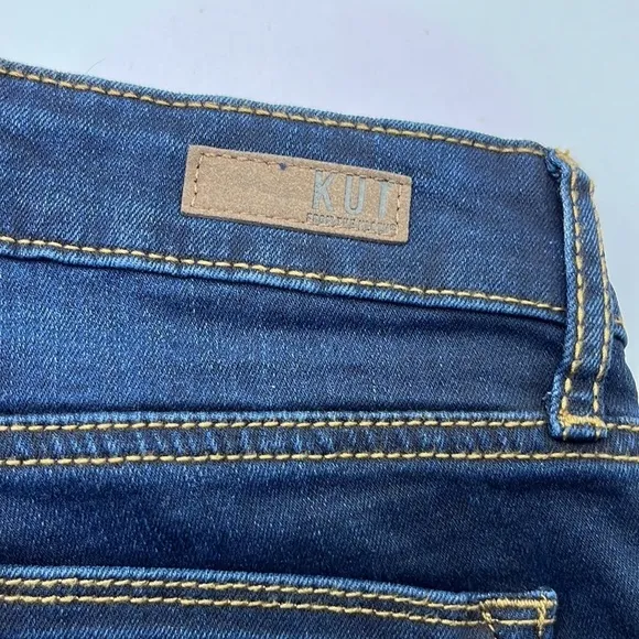 Kut From The Kloth Baby Bootcut Simmons Denim Jeans Size 8S Inseam 32&quot; NWT