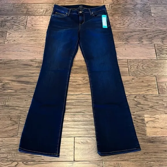 Kut From The Kloth Baby Bootcut Simmons Denim Jeans Size 8S Inseam 32&quot; NWT