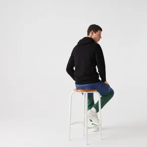 Lacoste Sh1527 Plain Hoodie Black