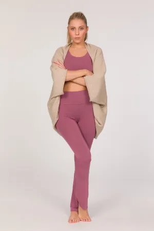 Lama Eco-Cashmere Knitted Cardigan - Light Beige