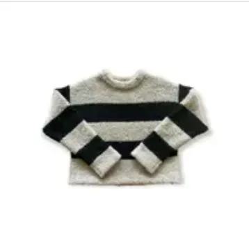 LE BON SHOPPE SIMONE SWEATER - MUSHROOM / BLACK