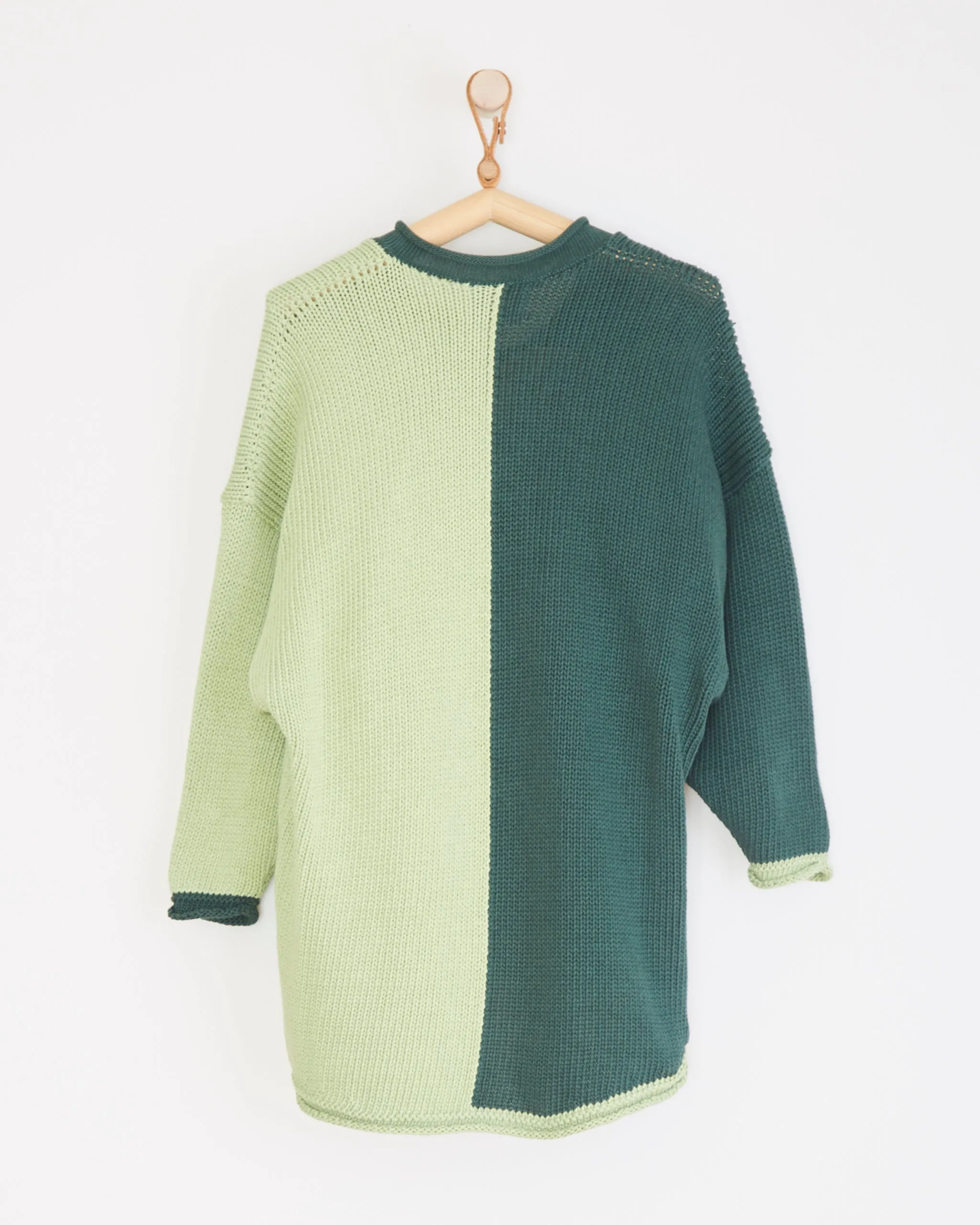Leal Sweater in Avocado Duo