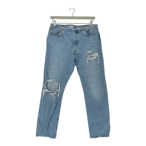 Levi's ripped jeans, light denim | woman W33 L30