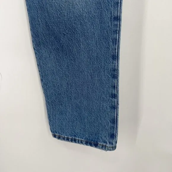 Levi's Women's Premium 501 High Rise Straight Jean Distressed Athens Crown 30x30