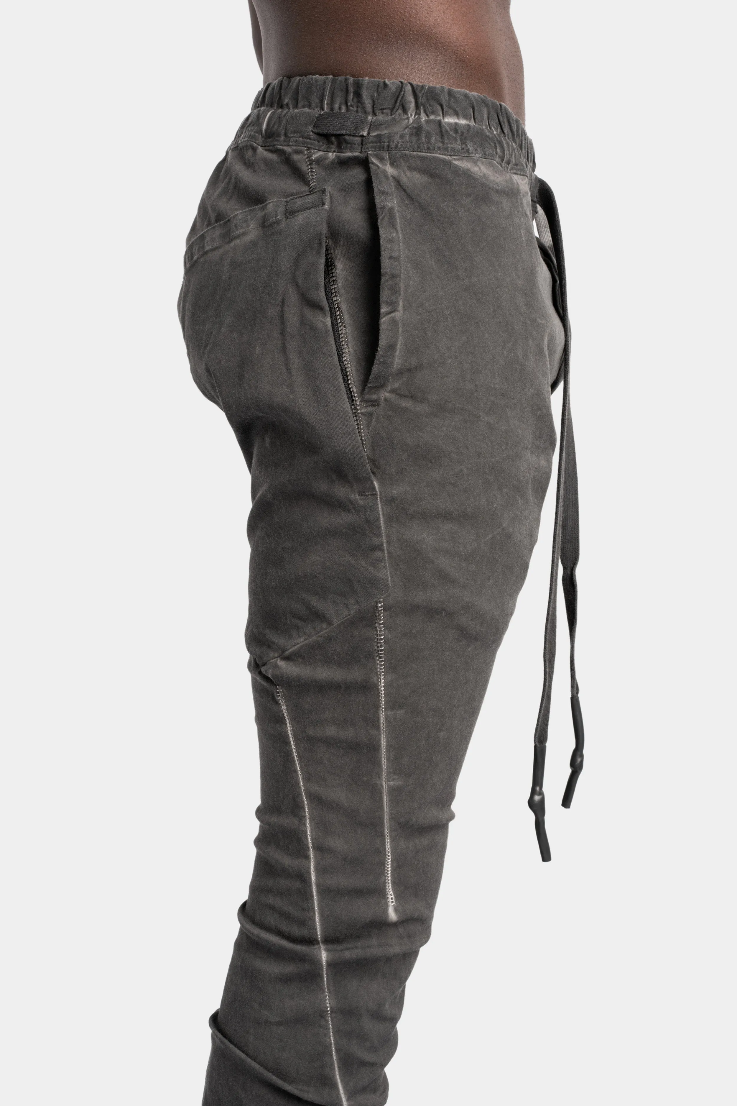 Lightweight 6 pockets pants, Plomb