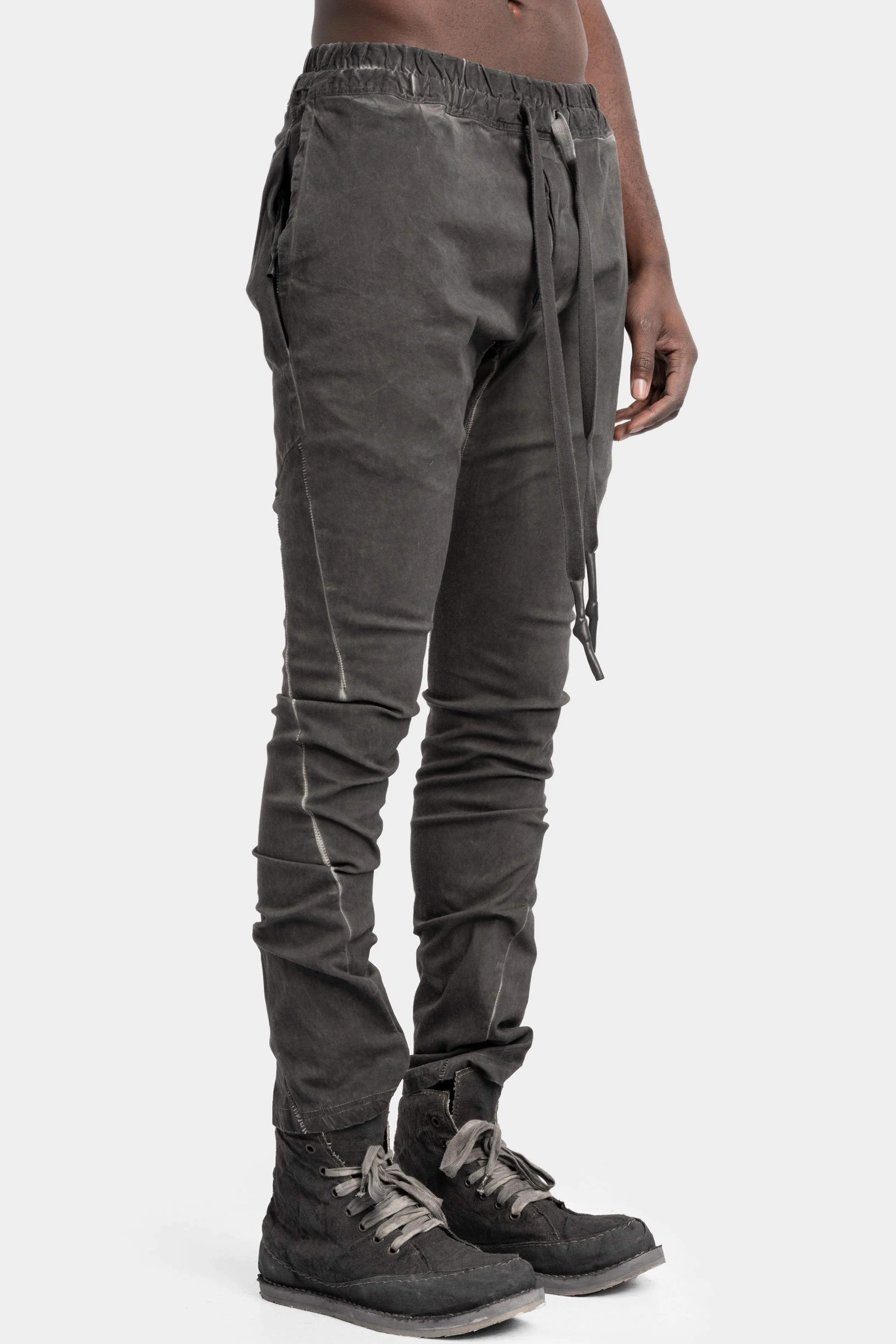 Lightweight 6 pockets pants, Plomb