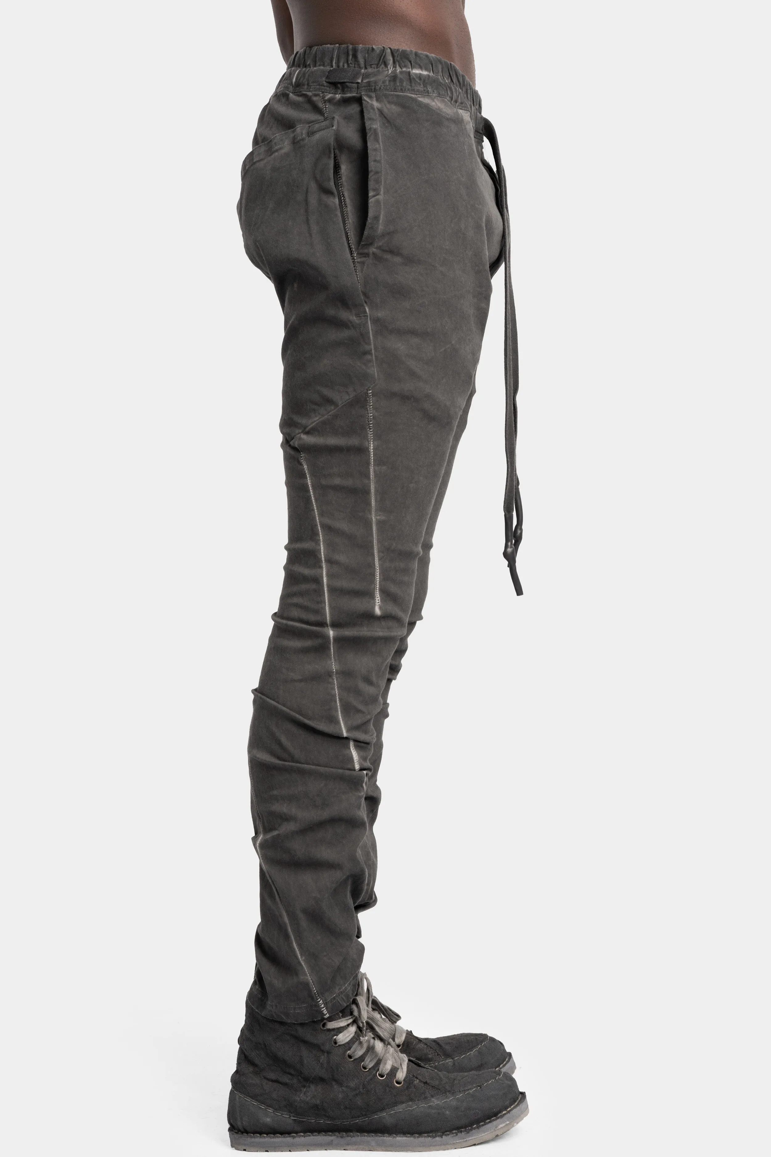 Lightweight 6 pockets pants, Plomb