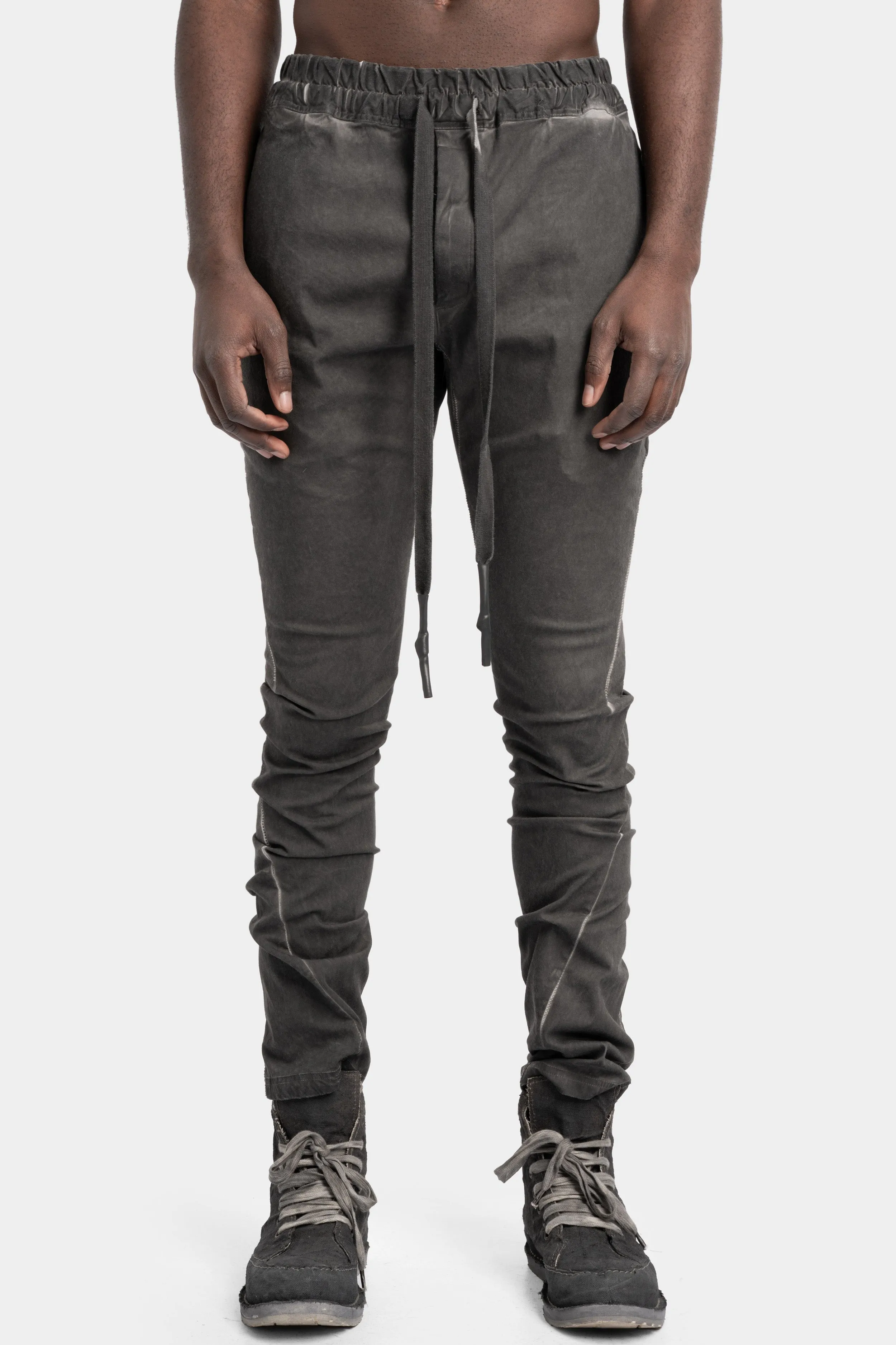 Lightweight 6 pockets pants, Plomb