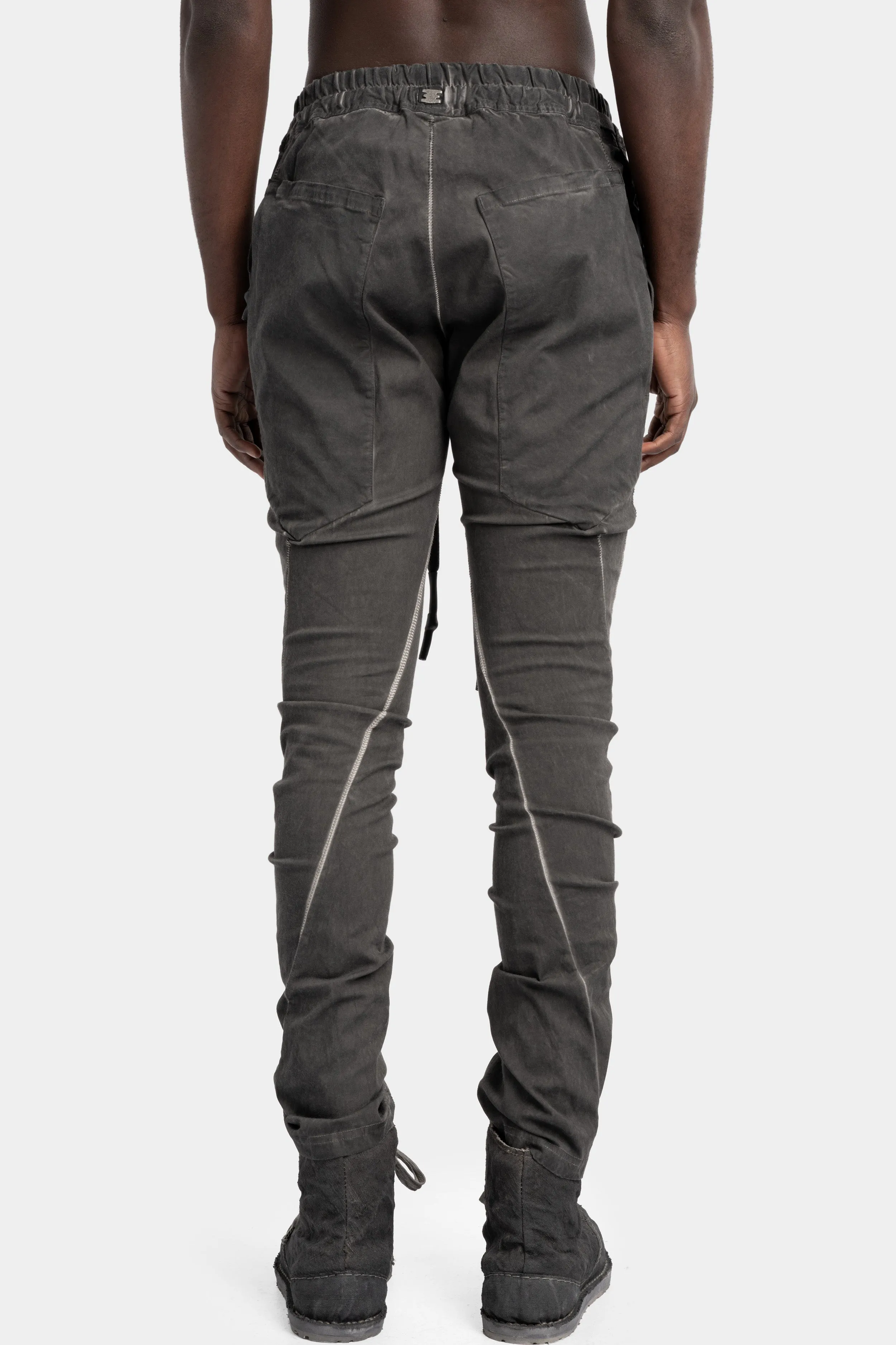 Lightweight 6 pockets pants, Plomb