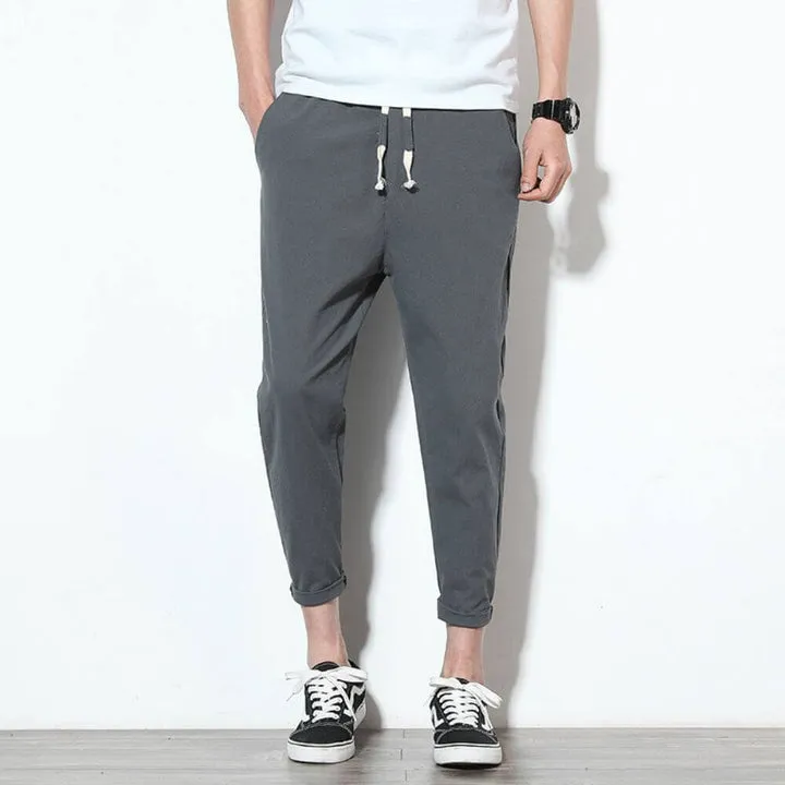 Lightweight comfort cotton trousers for men - comfortable and stylish