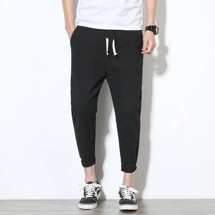 Lightweight comfort cotton trousers for men - comfortable and stylish