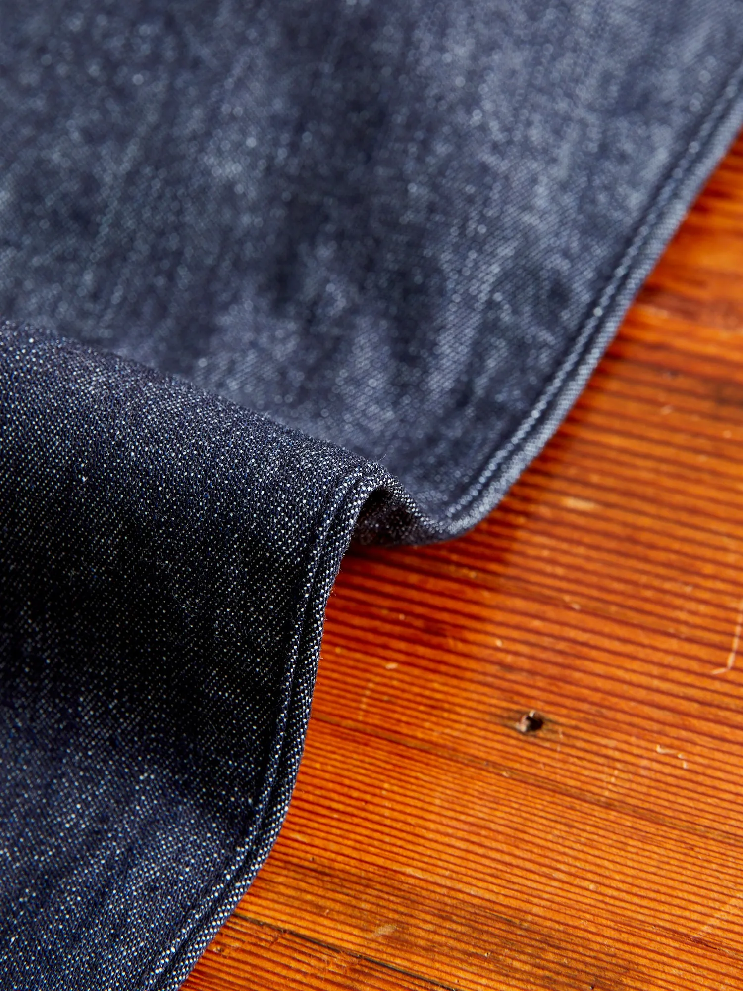 Lightweight Denim Easy Pants in Indigo