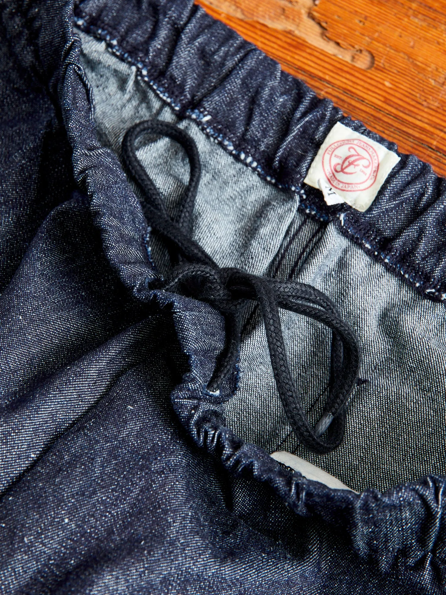 Lightweight Denim Easy Pants in Indigo