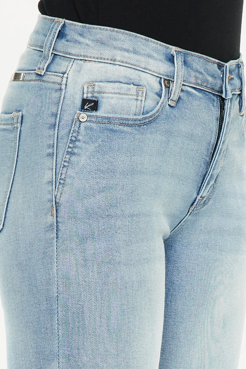 Lilybeth Mid Rise Y2K Bootcut Jeans (Petite)