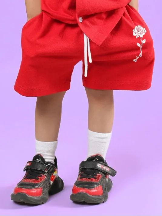 LIMBO SHORTS FOR BOYS & GIRLS (RED)