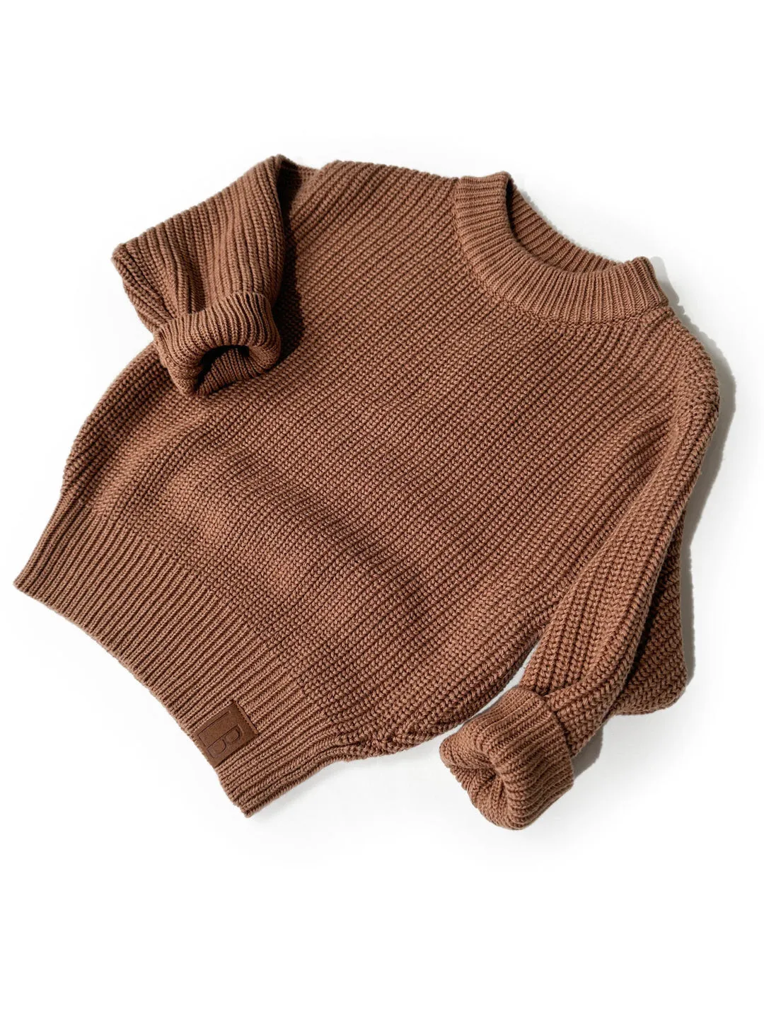 Little Bipsy Chunky Sweater - Nutmeg
