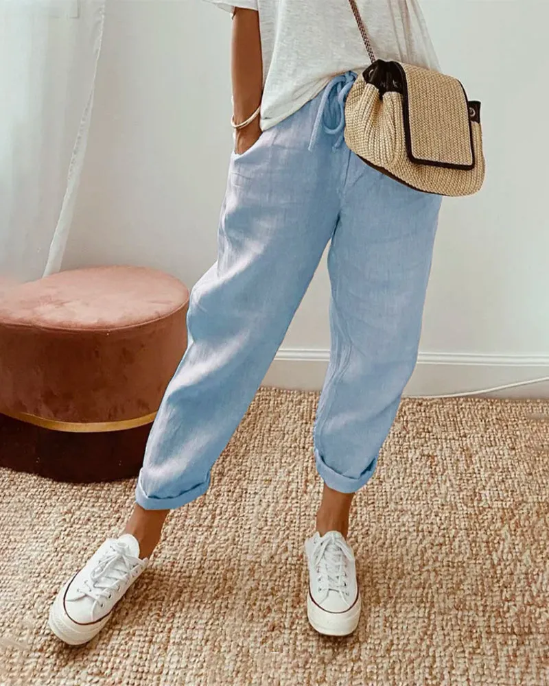 Lucia - Breezy Lightweight Pants