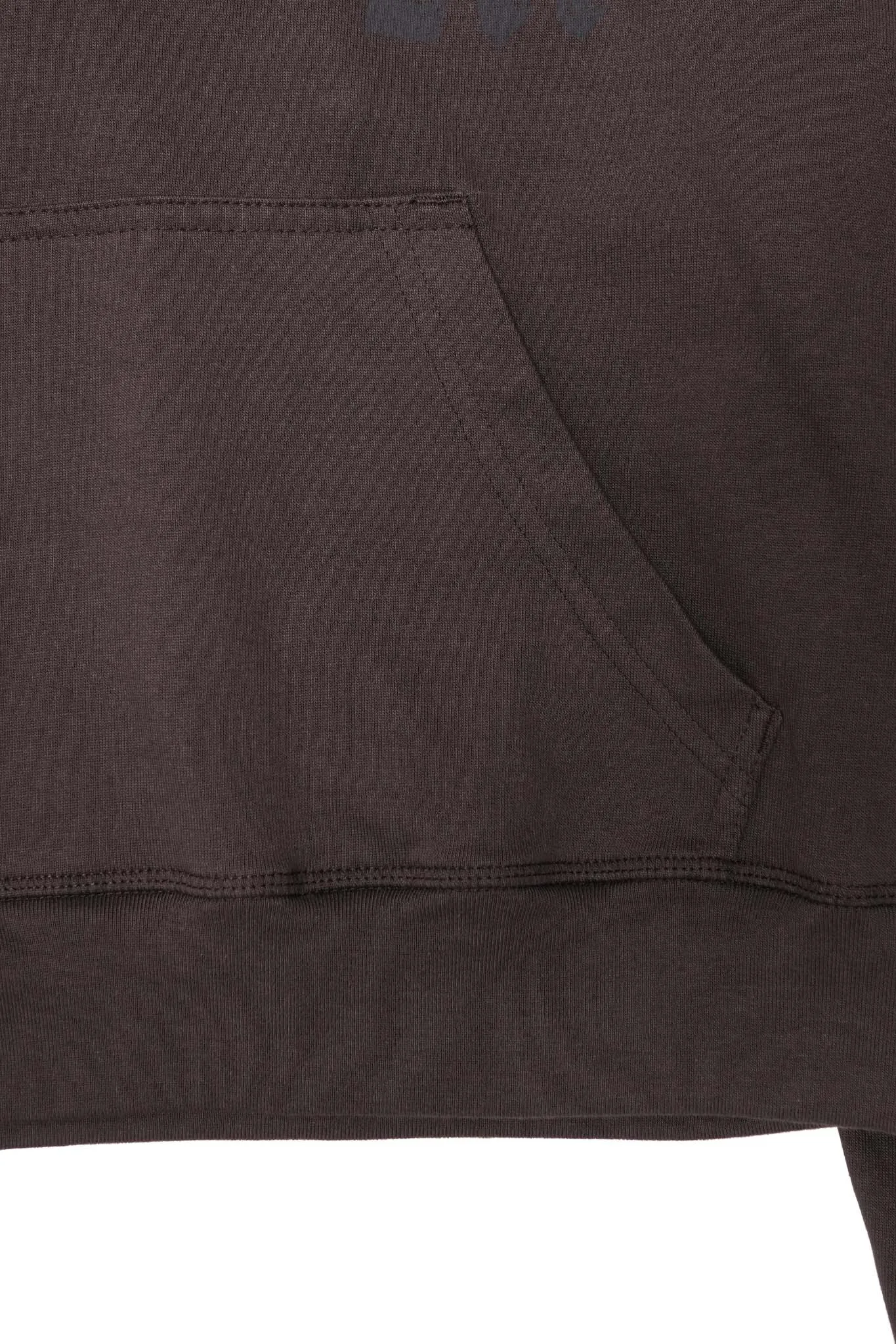 M'$ PAISLEY PATCHWORK MILITIA HOODIE IN CHARCOAL GREY