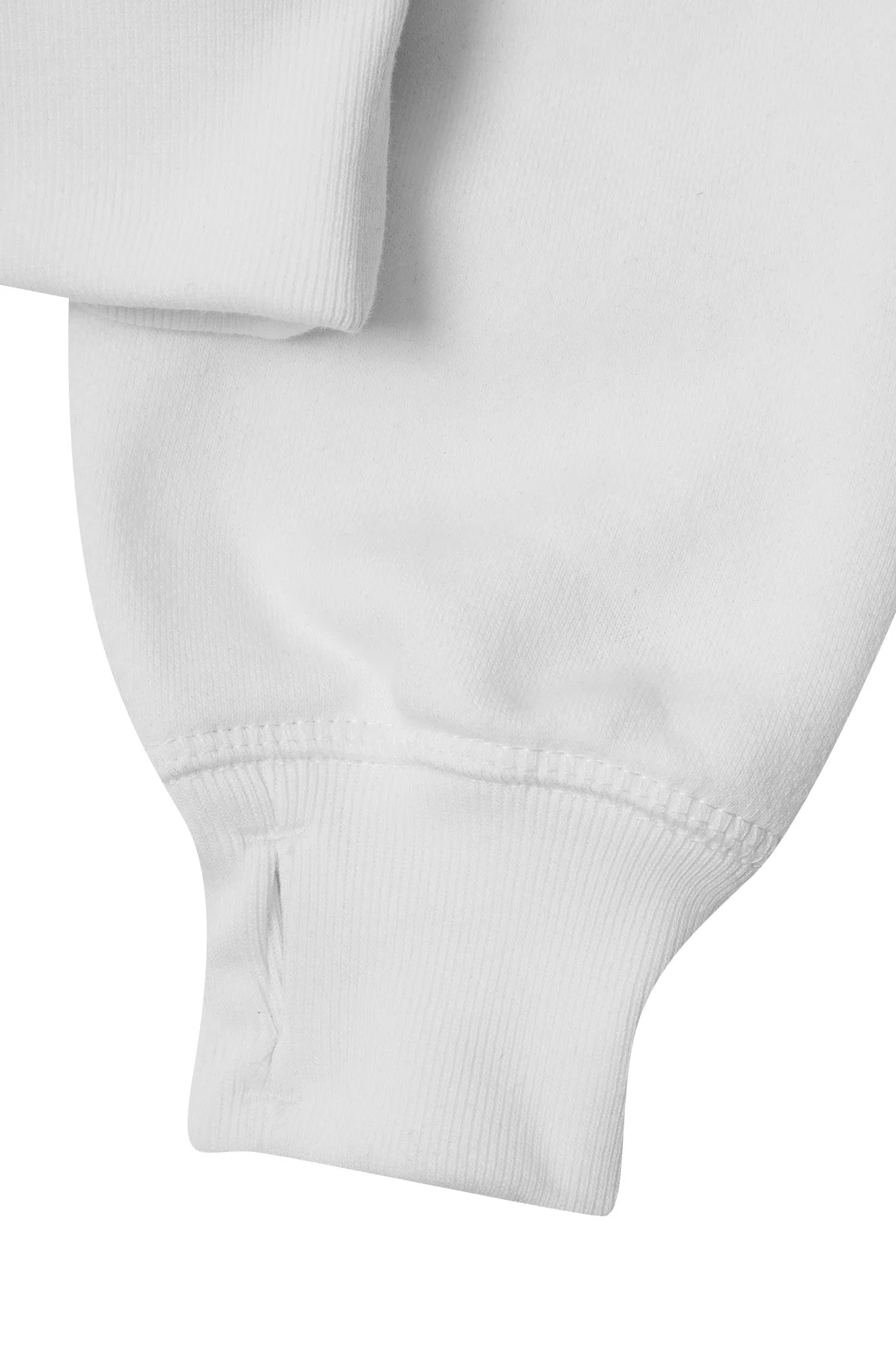 M'$ RIFT HOODIE IN WHITE