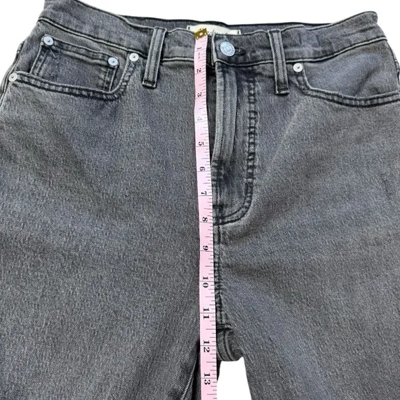 Madewell The Perfect Vintage Jean in Cosner Wash: Knee-Rip Edition size 27 NA922