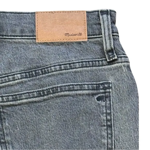 Madewell The Perfect Vintage Jean in Cosner Wash: Knee-Rip Edition size 27 NA922