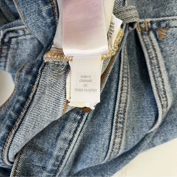 Madewell The Perfect Vintage Straight Jean Size 26