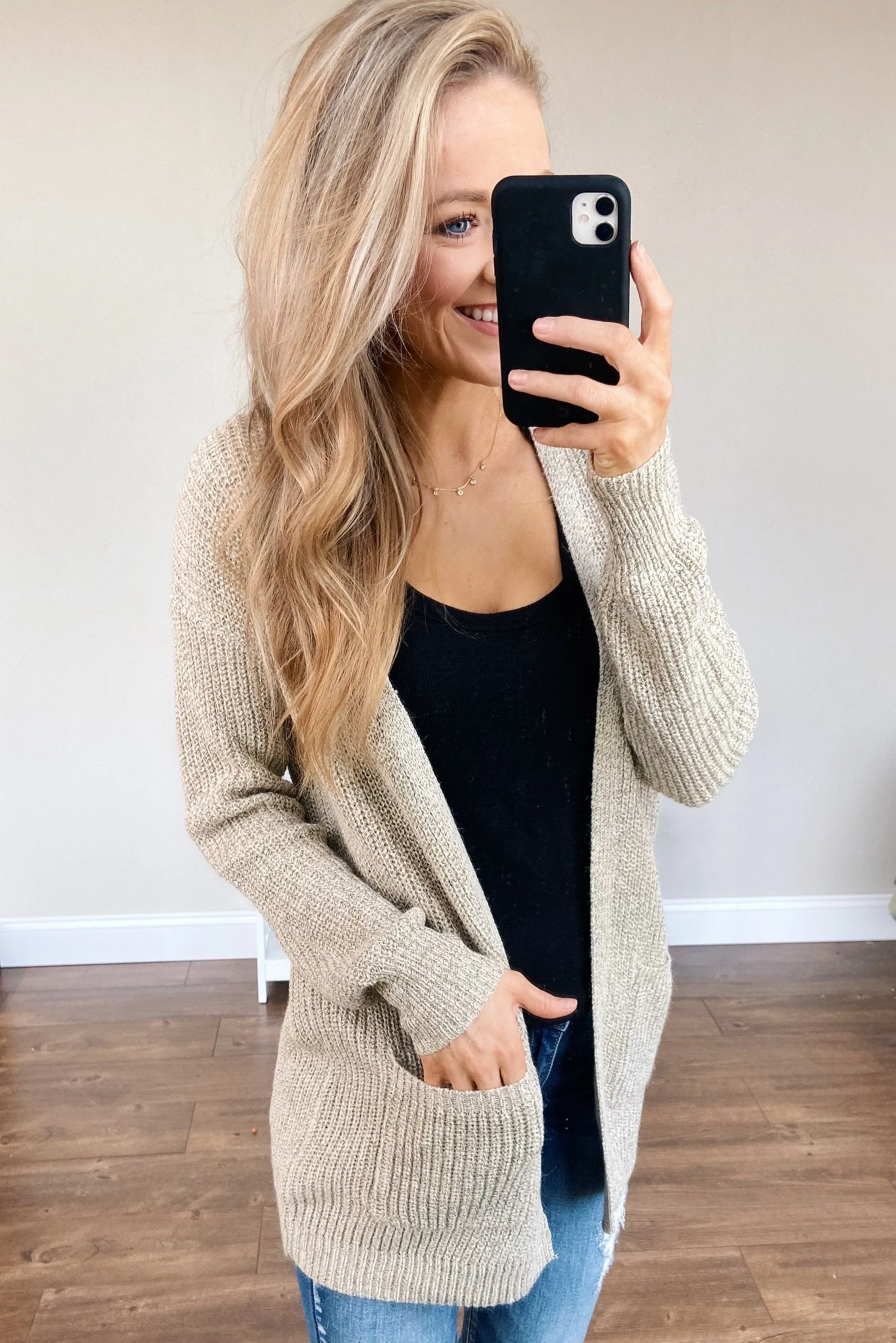 Making Memories Knit Cardigan- Oatmeal