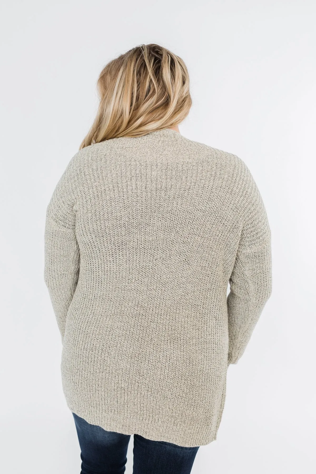 Making Memories Knit Cardigan- Oatmeal
