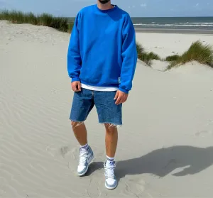 Manifestation Azure / Industrial Blue Sweatshirt  (made in NL 🇳🇱)