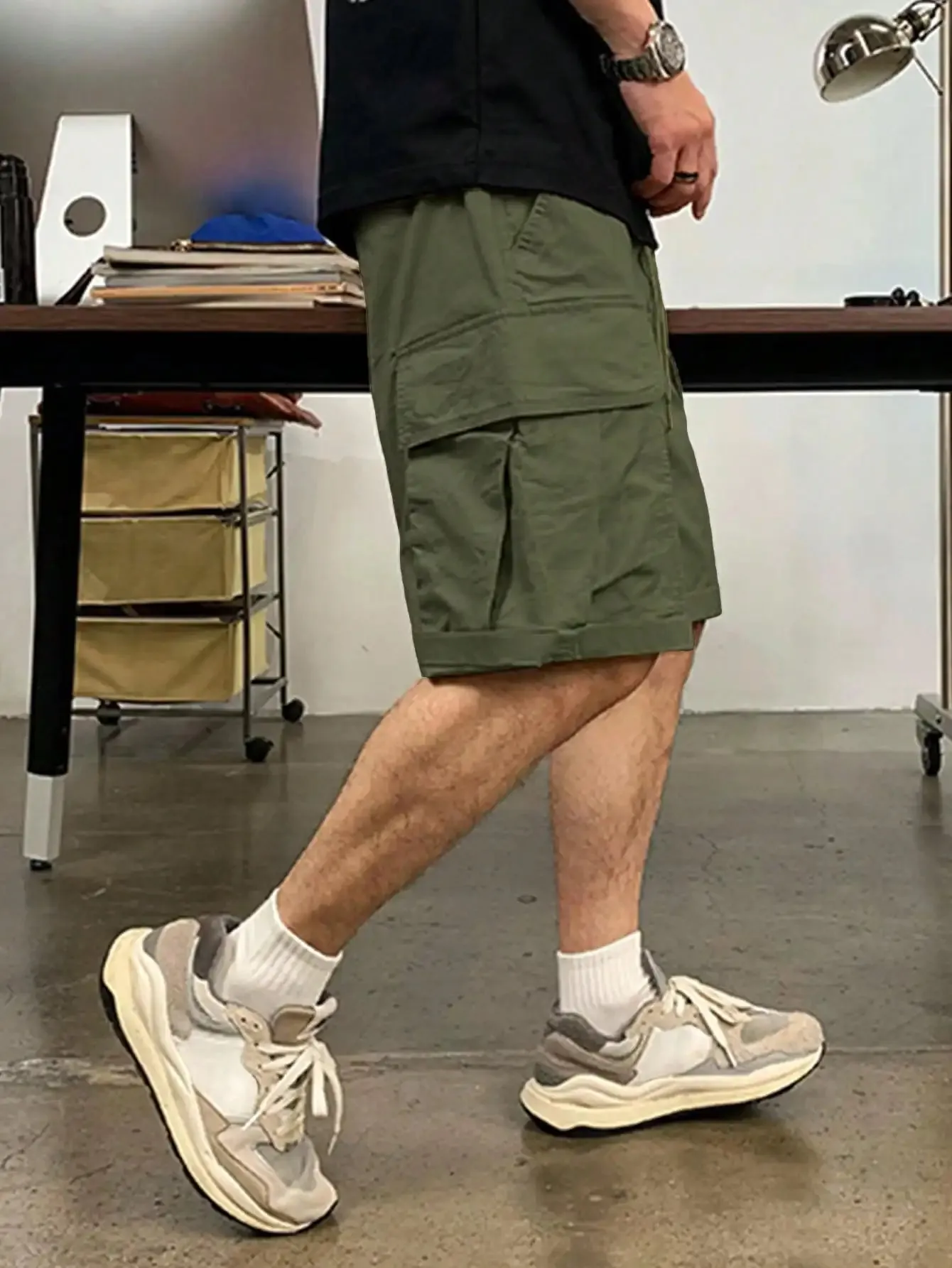 Mannschaft Gear Drawstring Waist Cargo Shorts