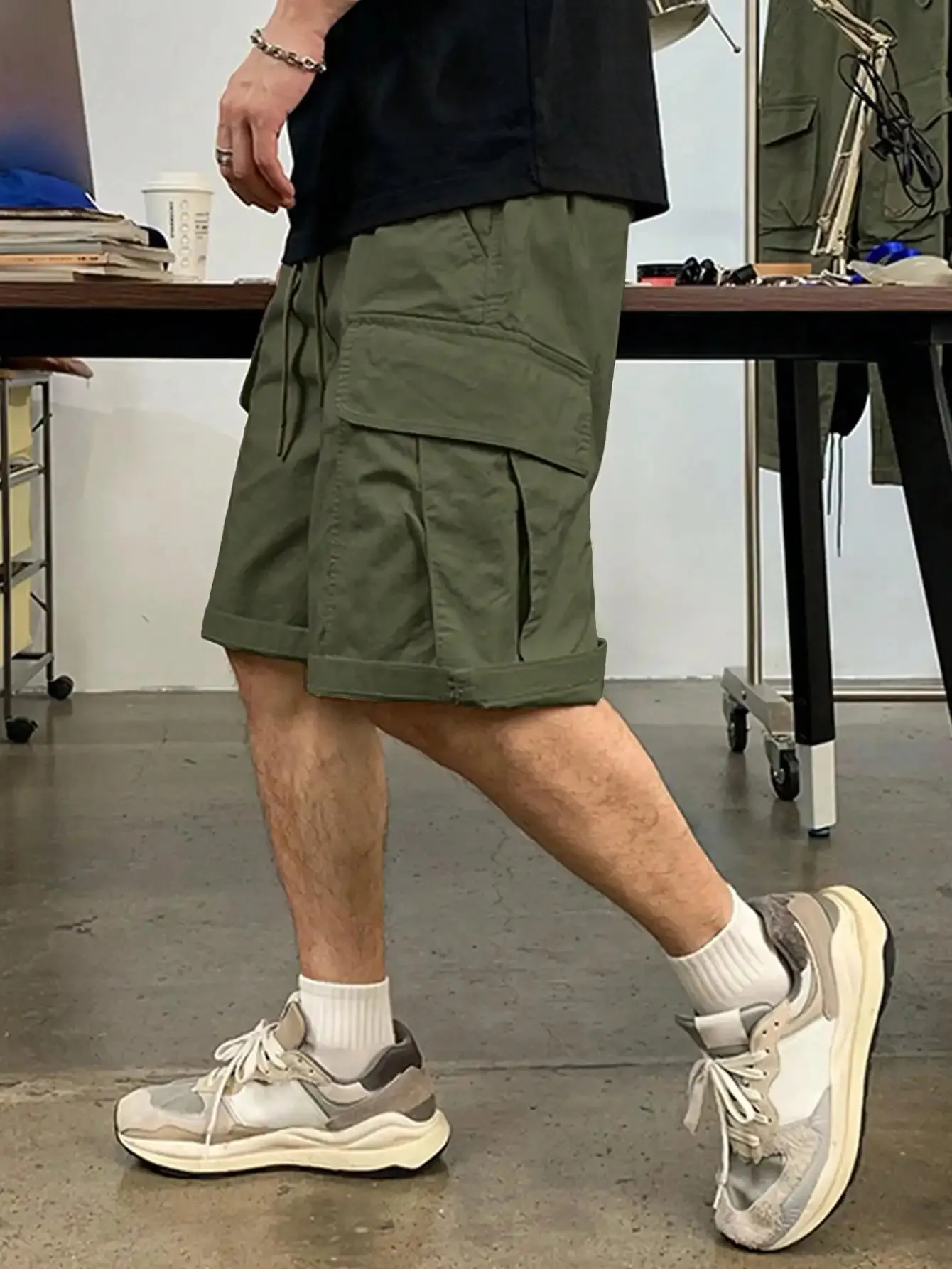 Mannschaft Gear Drawstring Waist Cargo Shorts