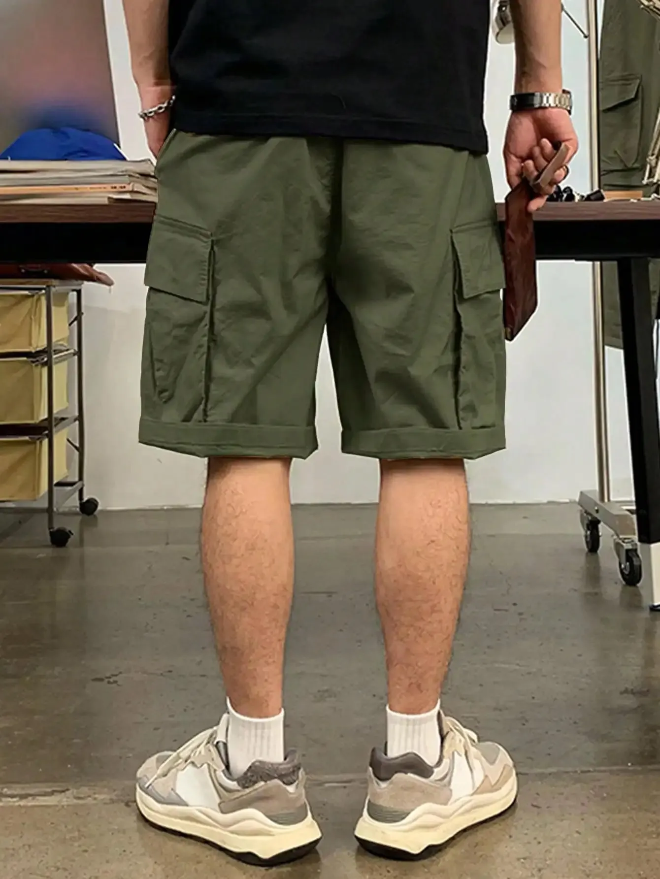 Mannschaft Gear Drawstring Waist Cargo Shorts