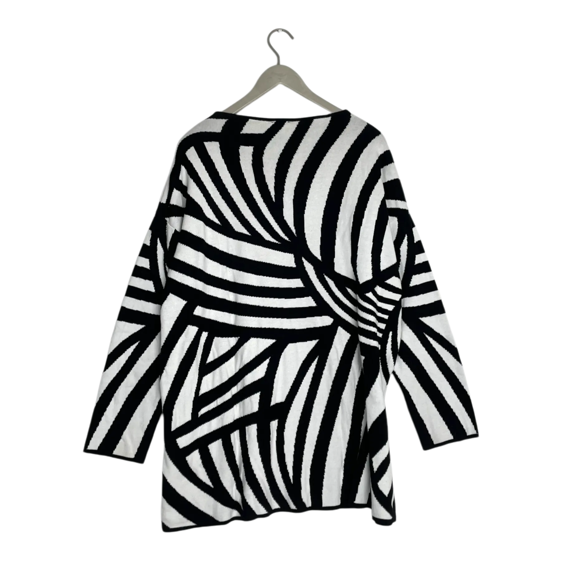 Marimekko denise knitted sweater, black/white | woman M