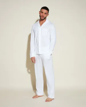 Men's Classic Long Sleeve Top & Pant Pajama Set