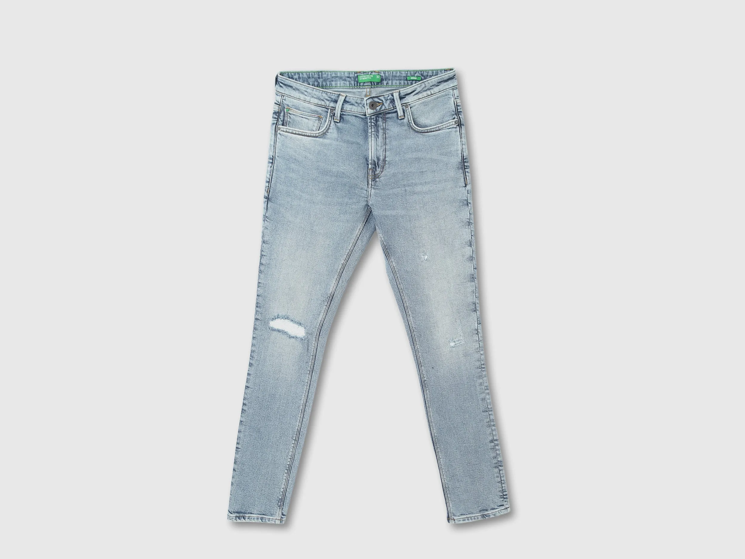 Mens Skinny Fit Solid Jeans