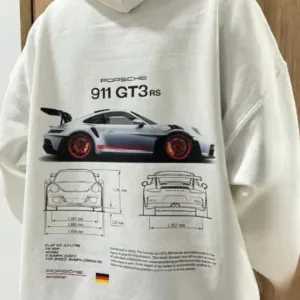 Men's Warm Oversized Graphic Hoodie | Long