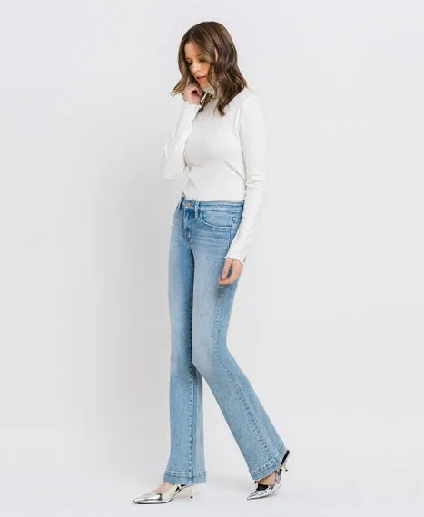 Mid Rise Bootcut Jeans