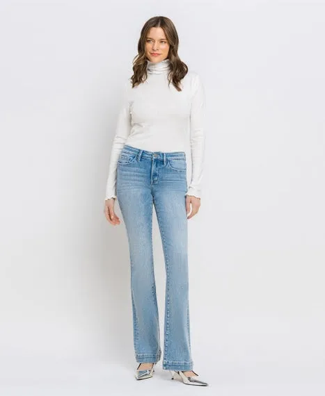 Mid Rise Bootcut Jeans