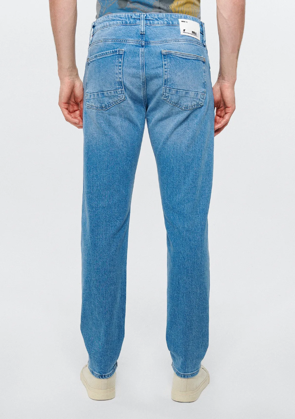 Milan Light Used Ripped Street Jean Pants