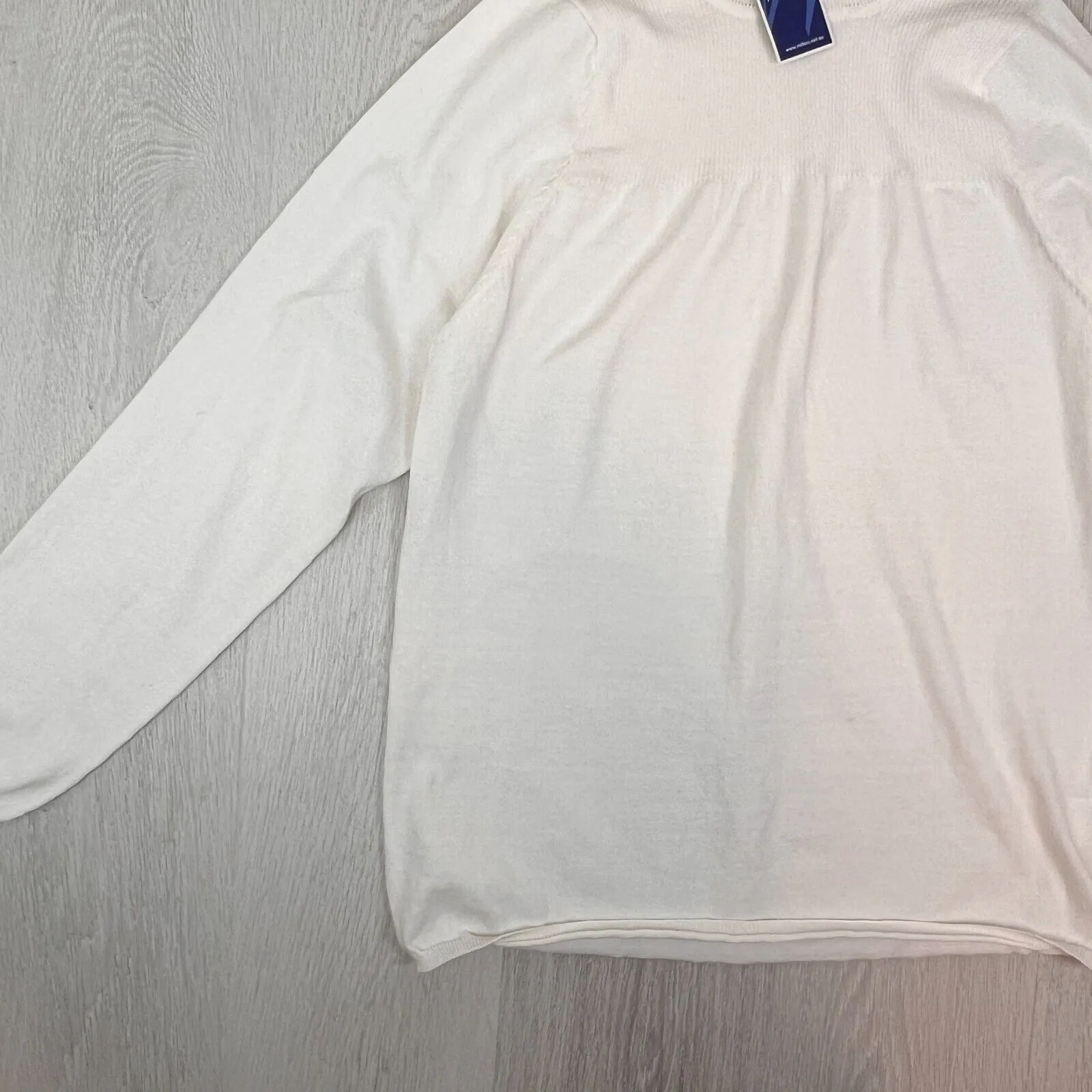 Millers Womens White Turtle Neck Knitted Pullover Jumper Sweater Size 2XL (New)