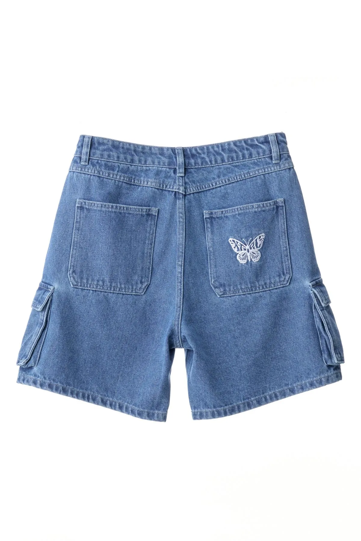 MILLS CARGO SHORT - Indigo Denim