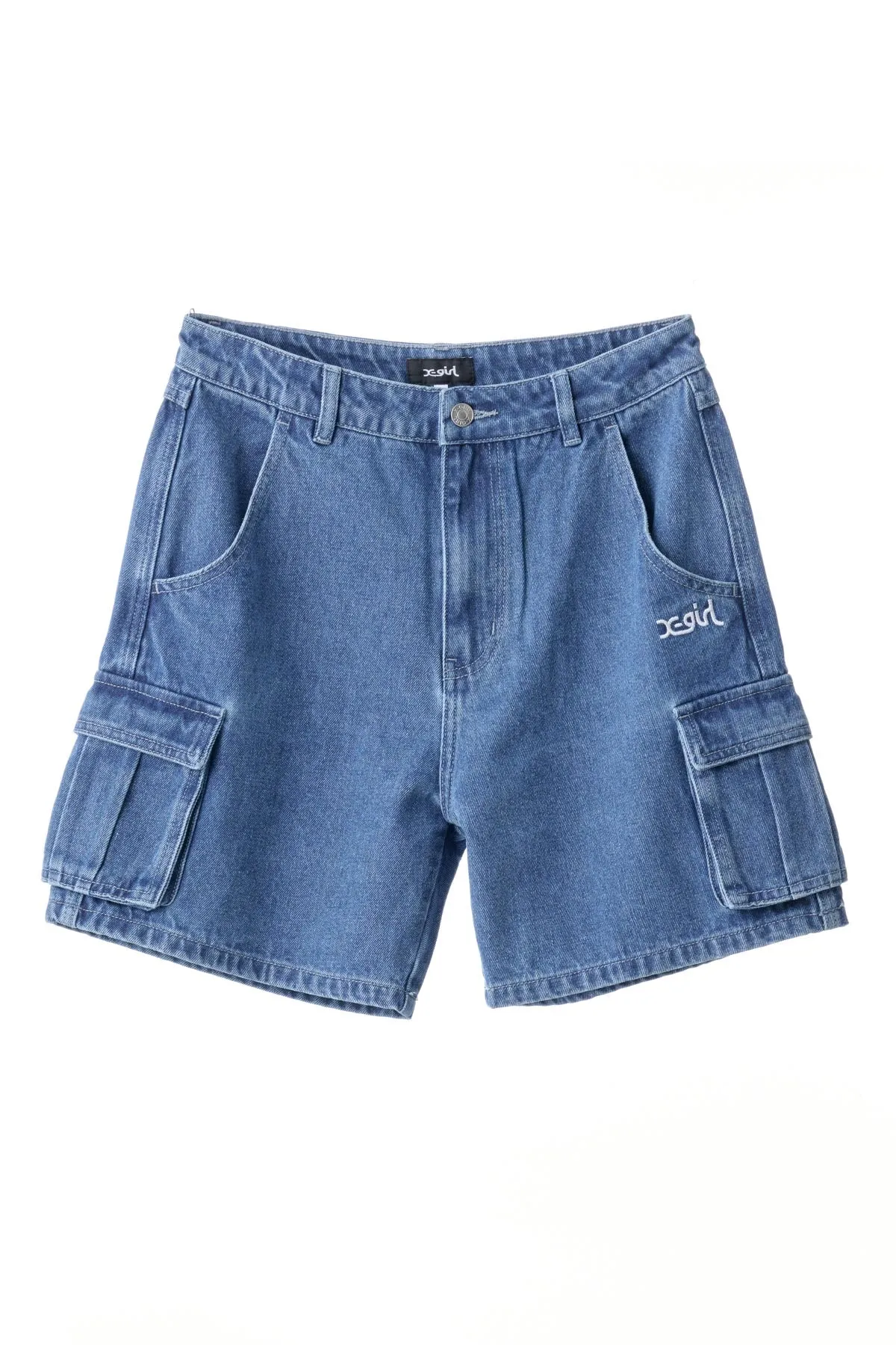 MILLS CARGO SHORT - Indigo Denim