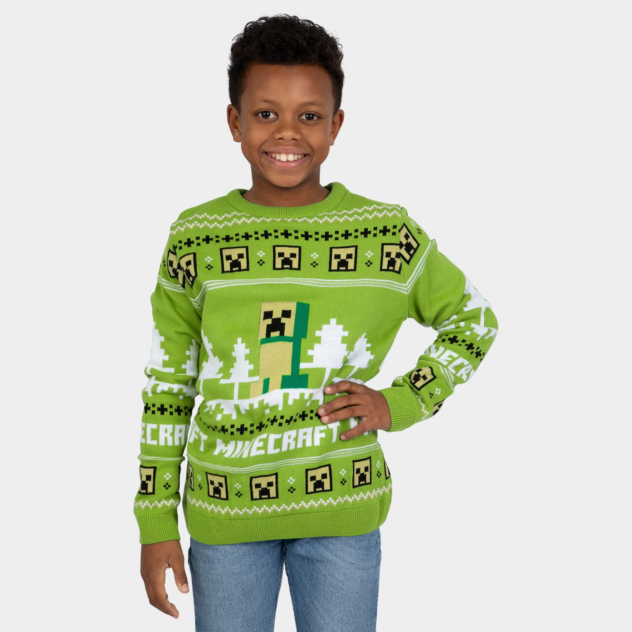 Minecraft Christmas Sweater