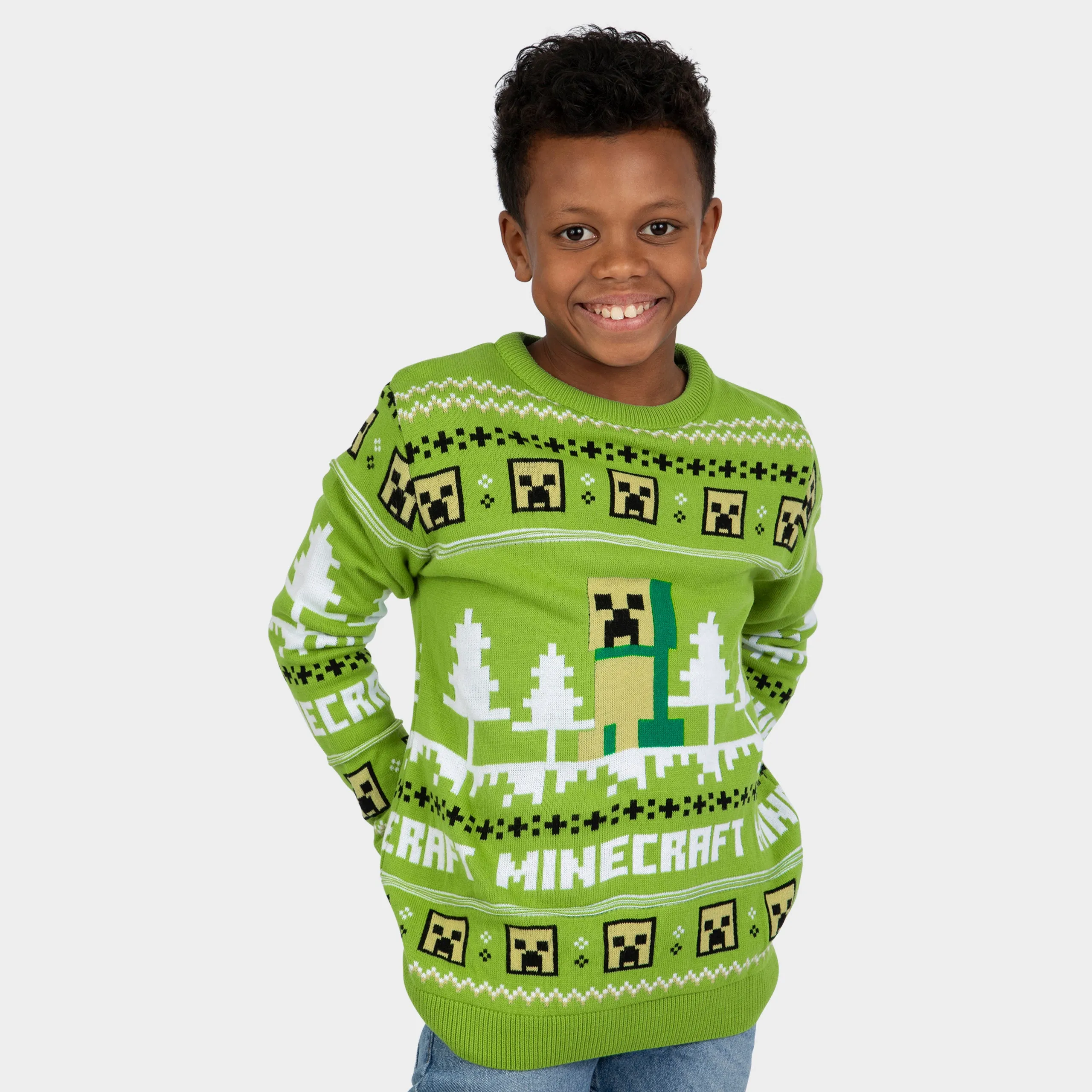 Minecraft Christmas Sweater