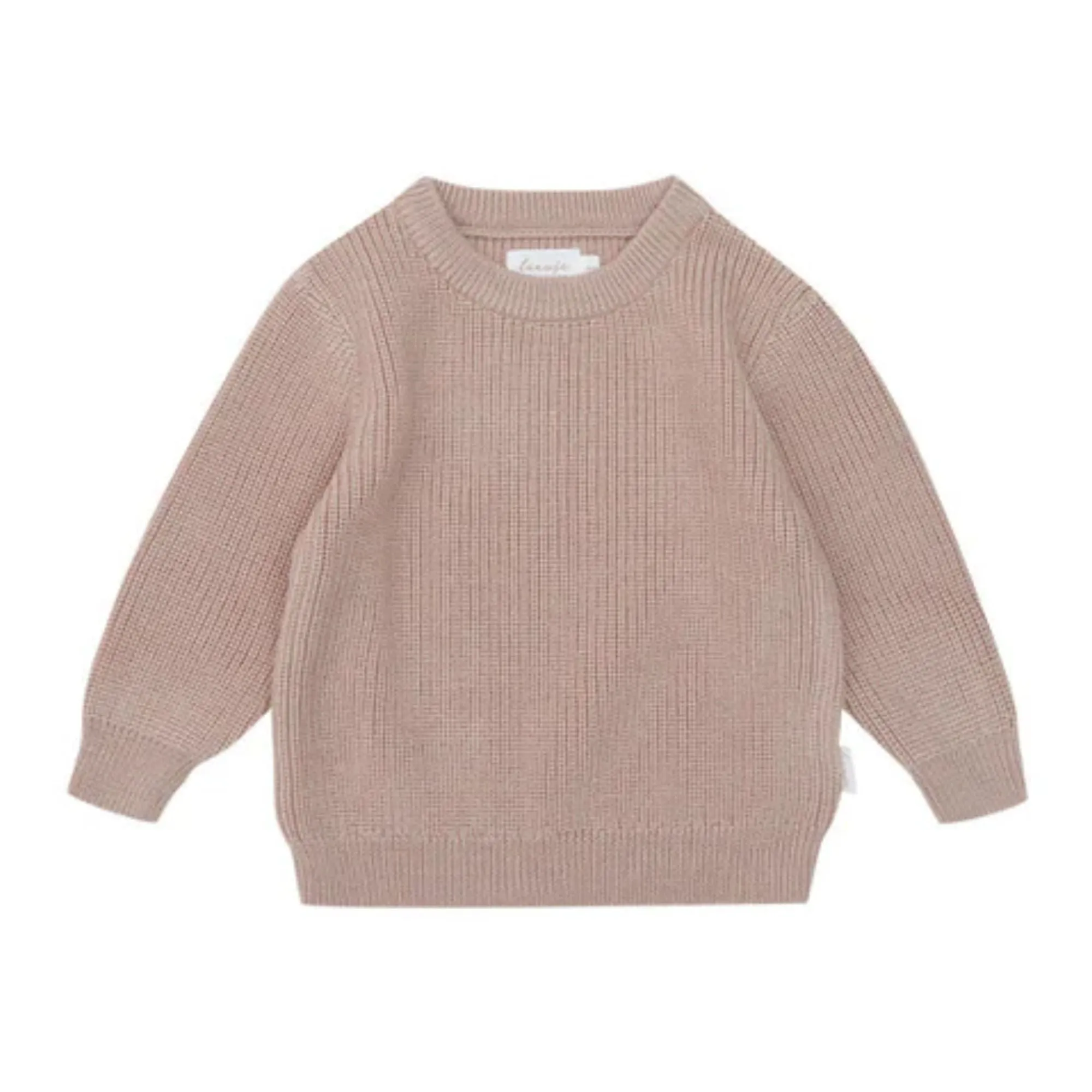 Mini-Me Chunky Knit Sweater aus 100% Bio-Baumwolle