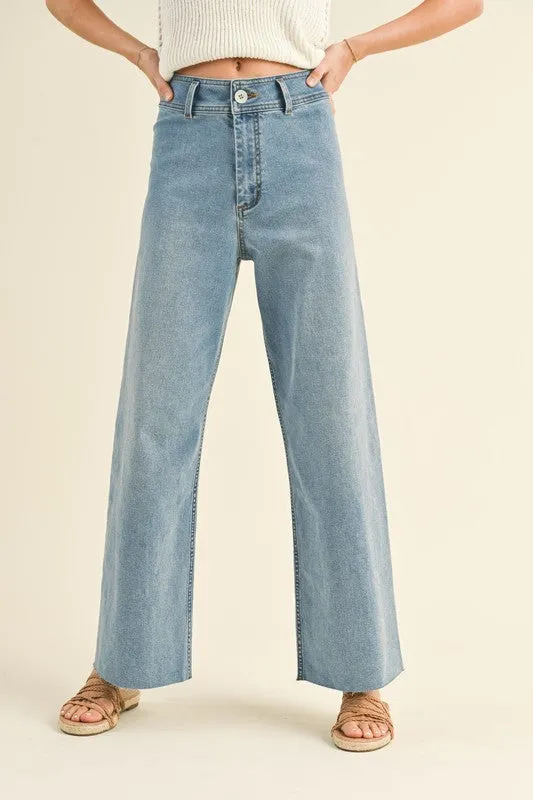 Miou Muse Straight Wide Leg Pants