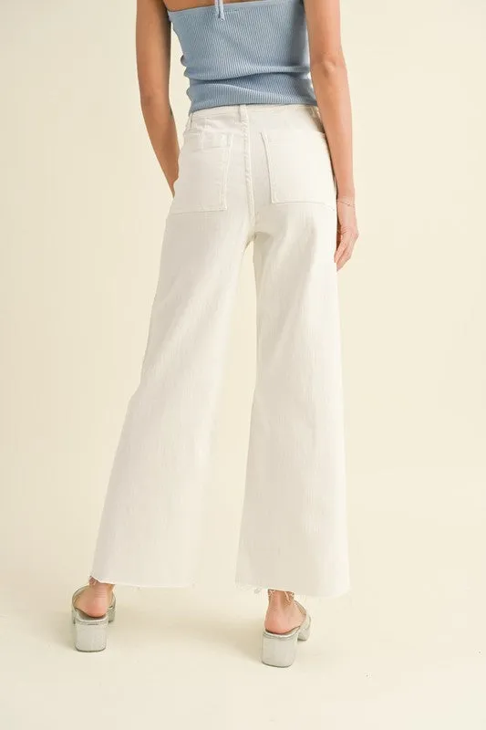 Miou Muse Straight Wide Leg Pants